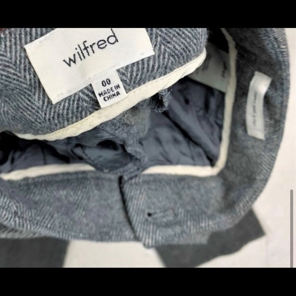 Wilfred High Rise Wool Jallade Pants - Picture 4 of 5